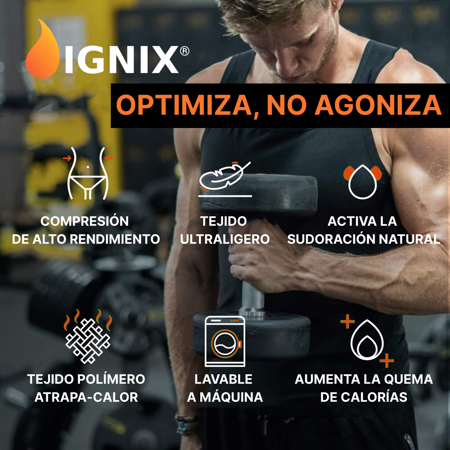 IGNIX® PRO Chaleco Térmico Hombre