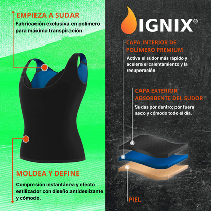 IGNIX® PRO Chaleco Térmico Mujer